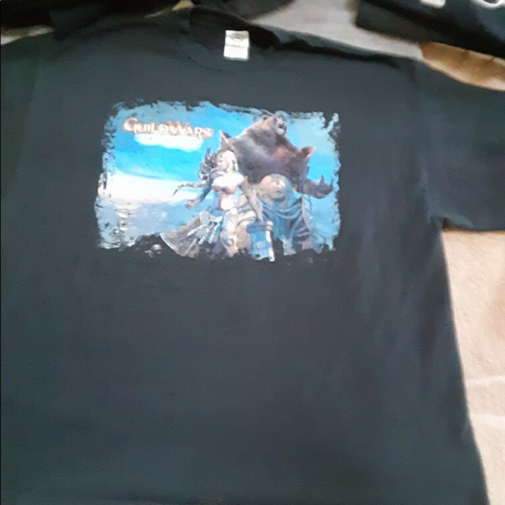 Guild Wars Eye of the North. Xbox 360 promo t-shirt.